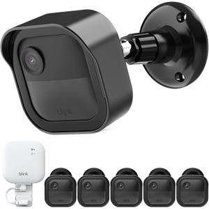 Camera Mount for Blink Outdoor 4 (4th Gen) and Blink Outdoor (3rd Gen), 5 Pack Weatherproof Protective Housing and 360 Degree Adjustable Mount with Sync Module Mount