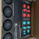 HALODISC 2 Wheel Covers Designed for Tesla Model 3 (19 Warp Wheels & Nova Wheels & Sport Wheels) Model Y (19" Crossflow Wheels & Gemini Wheels) & Model S (19" Tempest Wheels), RTP-Black