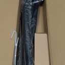 Black Wrap Around Curtain Rods 28 to 60:Blackout Heavy Duty Adjustable Window Curtain Rod for Bedroom Kitchen,Modern Decorative Curved French Metal Single Drapery Rods Easy Install,Matte Black