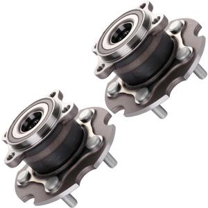 ECCPP 2-Piece 512374 Wheel Hub Bearing for Lexus NX200t 2015-2017 | for Lexus NX300 2018-2019 5 lugs w/ABS Sensor Pre-Greased Sealed