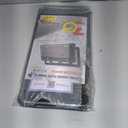 Aootf License Plate Protector- Clear Novelty Number Plate Cover with Silicone Car Tag Frame, Unbreakable Cover to Protect Front or Back License Plate with Screws,Caps