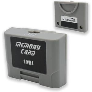 1MB Memory Pak, for N64 Memory Card, Storage Expansion Card, Compatible with Nintendo N64 Controller