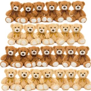 MorisMos 26 Pack Bulk Teddy Bears Stuffed Animals,14" Small Stuffed Bear