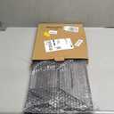 3 Tier Magnetic File Holder for File Cabinets, Refrigerator, Whiteboard, Office, No Drilling Installation Large Capacity Black Magnetic File Holder