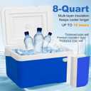 Ice Machine for Knee After Surgery, 9 Quarts Cold Therapy Machine Home Cryotherapy System for Post-Surgery Pain Relief, Compression Pad, Powerful Pump