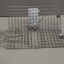 Gingbau Squirrel Trap Foldable Heavy Duty Humane Live Animal Cage Trap (Not for Mouse) (Medium)