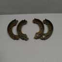 4 x ACDelco Gold 17801B (19111194) Bonded Rear Drum Brake Shoe Set