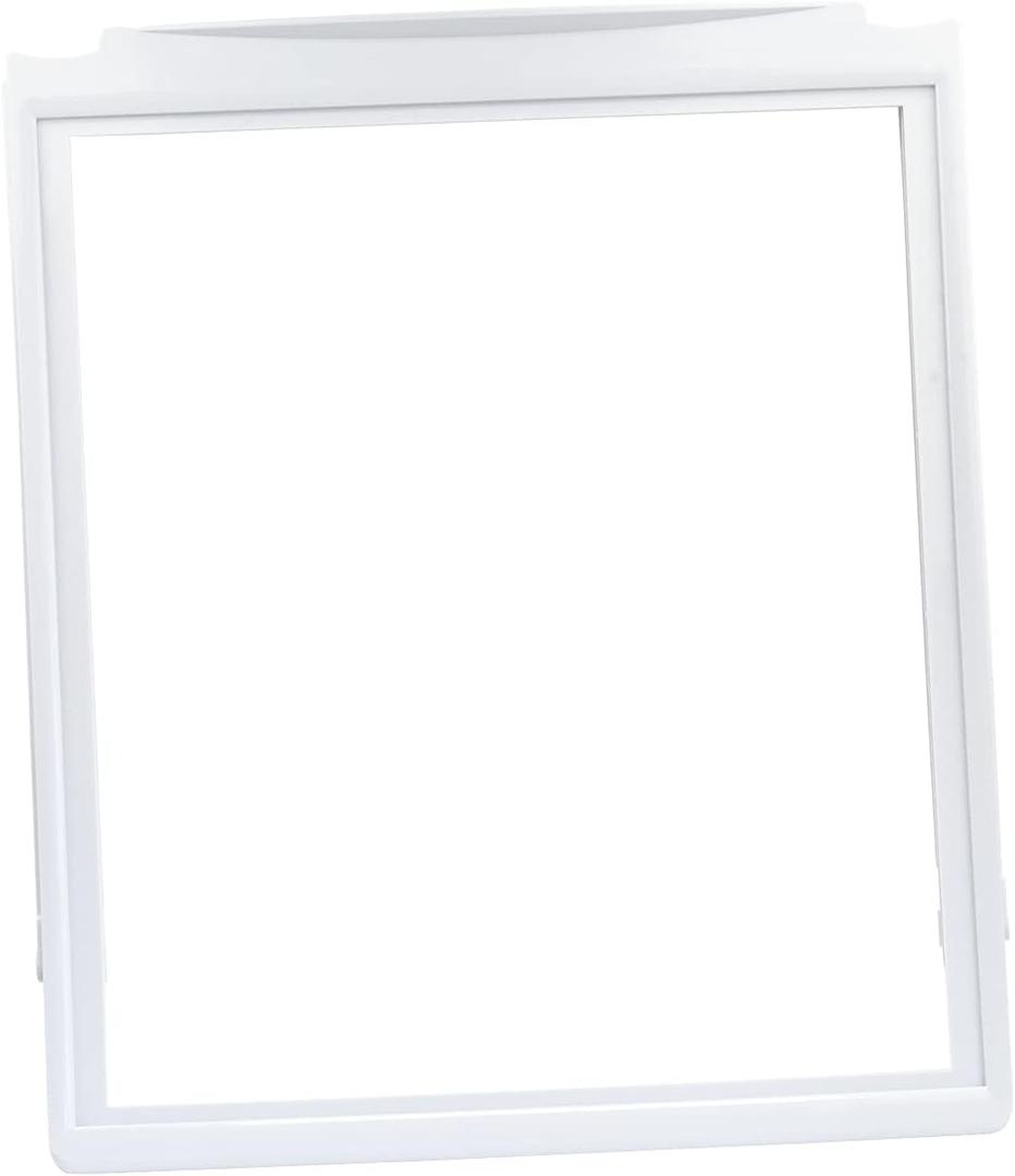 240599301 Refrigerator Shelf Frame (Without Glass) Crisper Pan Cover for Frigidaire (Electrolux) Refrigerator,Delicatessen Drawer Cover -1037664, AH899475, EA899475
