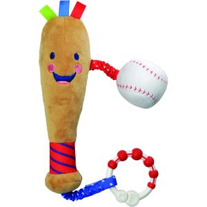 Little Sport Star Newborn Baby Baseball Toy | Ideal Toy from Birth to 12 Months | Multi Sensory Toy | Extra Sensory Features for Babies | Part of the Collection for Babies, Small