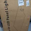 4 Pack 2X4 LED Flat Panel Light Drop Ceiling Office Fixture 5 CCT 3000K-6500K Adjustable & 5 Wattage 30W-40W-50W-60W-72W Selectable, 0-10V Dimmable,LED Troffer Flat Panel Light