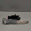 Curling Iron 1 Inch for Medium and Long Hair Professional Tourmaline Ceramic Barrel Curler with Clamp Dual Voltage Adjustable Temperature Long-Lasting Results Black