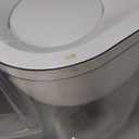 Brita Large Water Filter Pitcher for Tap and Drinking Water, Includes 1 Standard Filter, BPA-Free, Lasts Two Months, 10-Cup Capacity, Bright White