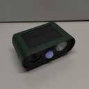 Upgraded Solar Ultrasonic Animal Repellent Outdoor, Deer Repellent Devices Squirrel Cat Raccoon Rabbit Dog Deterrent, Keep Skunk Away Motion Detection with Flash Light for Yard Garden Lawn 1PACKGreen