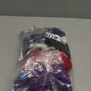 EBOOT 18 Inch Knitted Christmas Stockings Bulk Large Cable Knit Christmas Stockings Farmhouse Xmas Decorations Hanging Wall Fireplace Party Supplies(8 Pcs,White/Green/Red/Blue/Gray/Purple/Pink/Blue)