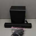 A90 2.1ch Sound Bar Speakers, Bluetooth Wireless, ARC, Optical, AUX, USB, Black, 2.5" Speakers, 5.25" Subwoofer, Wall Mount, Surround Sound for TV, PC, Home Theater