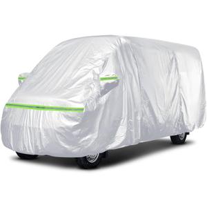 Waterproof Silver RV High Top Van Cover for up to 22.8ft (274.5 inch) 2002-2023 LWB Sprinter Van, All Weather Protection Scratch, Dust, Snow Shield