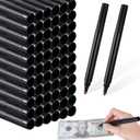 Outus 60 Pieces Counterfeit Money Bill Detector Marker Pen Counterfeit Pen Pack Fake Checker Universal False Currency Bills Money Loss Prevention Tester Pocket Size