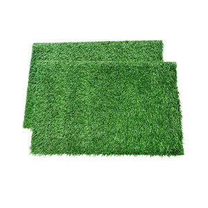 LOOBANI Dog Grass Pee Pads, Artificial Dog Grass Pads for Potty Tray, Fake Grass for Dogs to Pee On, Outdoor Indoor Pee Grass for Dog Potty (18*23 inch)