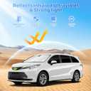 Canvcle Sunshades for 2021-2025 2026 Toyota Sienna Accessories Windshield Sun Shade Side Rear Window Shade Cover Sun Visor Shield Privacy Protection for Camping Keep Vehicle Cool Black 8PCS