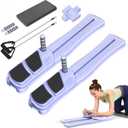 Pilates Board, Upgraded Pilates Reformer for Core Workouts, Detachable Ab Trainer Machine with Anti-Slip and Quiet Design, Home Fitness Equipment Set for Full Body Workout