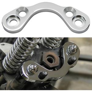 PSLER Springer Front End Riser Handlebar Tree Adapter Converter 3.5 Inches Wide Riser for Bobber Chopper (Chrome)