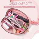 2 x 6 7 8 9 10 11 12 Year Old Girl Gifts Personalized Birthday Gifts for Her Sister Daughter Initial Crossbody Bag Fanny Pack Purse for Teen Girl Gifts Trendy Stuff Preppy Stuff (Light Pink-J)