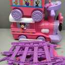 Kiddieland Minnie Ride-On Train with Caboose and Track Large
