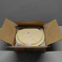 NS703T Compartment Plate, 10-1/4" Dia., Round, 3-Wells, Break-Resistant, Dishwasher Safe, BPA Free, Melamine, NuStone Tan, NSF, Pack of 6