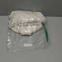 LAMIT Light Filtering Linen Curtains 72 inches Long for Bedroom, Linen Textured Semi Sheer Back Tab and Rod Pocket Natural Boho Drapes for Living Room, Natural, 2 Panels, 34 x 72 Inch