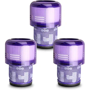 3 Pack Vacuum Filters Replacement Parts Compatible with Dyson V11 Origin V11 Torque Drive V11 Animal V11 Complete V11 Extra V15 Detect V15s Detect Submarine Vacuums, Compare to Part 970013-02