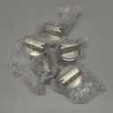 5 Pack Stainless Steel WB03x24818 Gas Stove Knob Replacement for ge,PS11729081 AP5989029 Stainless Steel Stove Replacement Knobs, Compatible with ge Stove Knob Not Universal