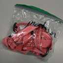 EXCELLENT ELITE SPANKER No Pull Dog Harness Reflective Nylon Vest L-Shaped Adjustable Easy Pet Harness for Small Medium Large Breeds Dogs Walking Training Black Red (Pink-M)