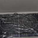 Aobosi Double Induction Cooktop,Portable Induction Cooker with 2 Burner Independent Control,Ultrathin Body,10 Temperature,1800W-Multiple Power Levels,4 Hour Timer,Safety Lock