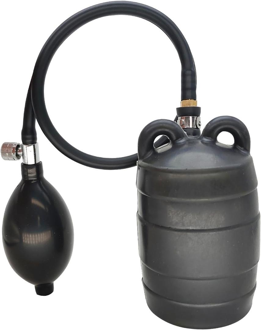 Sewer Test Plug,Test Plug Plumbing,Inflatable Pipe Plug,Inflatable Pipe Plug Balloon Plug,Self-Contained Hand Inflatable Ball. (3 inches)