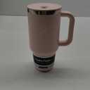 Hydro Flask 32 Oz Travel Tumbler with Handle, Lid and Straw - Insulated Stainless Steel in Trillium (Pink)