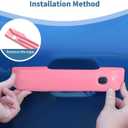 3 x for Bronco Door Handle Cover Trim Pink Fit for Ford Bronco 2021 up Pink Exterior Accessories 3pcs