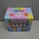 12 Colors Tie Dye Kit, Tie Dye Set for Kids, Pre-Filled Tye Dye Bottles, Non Toxic Permanent Fabric Dye Art Set, Easy DIY Fabric Art - Create Fun