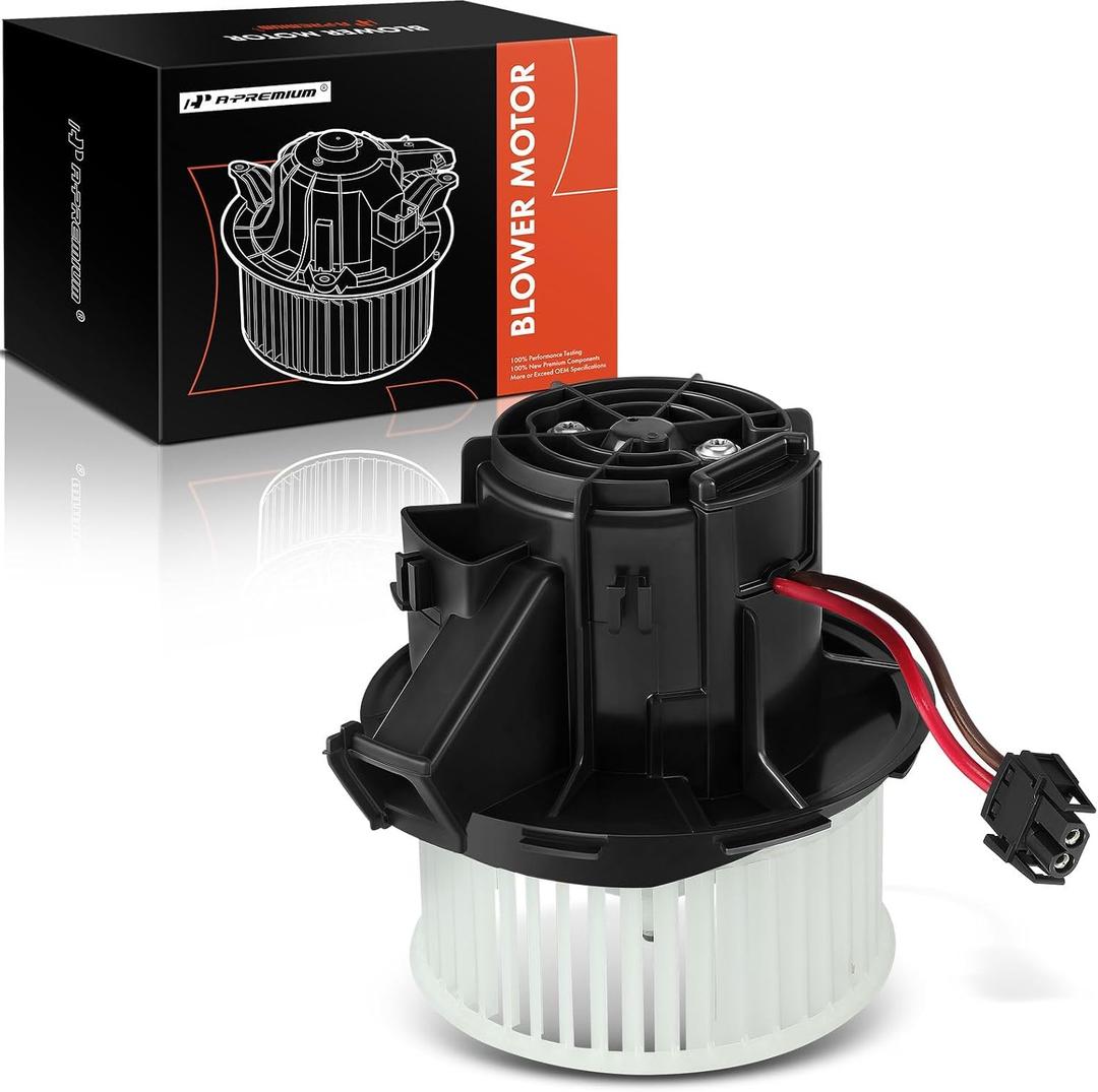 A-Premium Front HVAC Heater Blower Motor Compatible with Mercedes-Benz C300/E350/GLK350/C350/GLK250/E550/C63 AMG/E63 AMG/SLS AMG/C230/C250/C280/E300/E500