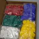 Skylety 1000 Pieces Plastic Poker Chips Bulk 5 Colors Counter Card for Kids Game Playing Learning Math Counting Bingo Game Blank Chips Card for Kids Reward, 0.86 Inch