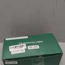 Brightown C9 Christmas String Lights White, 66ft 100 LED Faceted Christmas Lights on Green Wire, Large Bulb Strawberry String Lights for House Roof Roofline Christmas Tree Party Outdoor