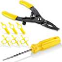 8 Pcs Sprinkler Adjustment Tool Set Compatible with Rain Bird 1800/5000 Series Hunter MP PGP Sprinkler Heads, Rotor Adjustment Tool Spray Head Pull up Tool for Lawn Irrigation System Repair