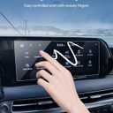 Palisade Screen Protector for Hyundai Palisade SE, SEL, XRT, Limited, Calligraphy 2023 2024 2025 Accessories Navigation& Instrument& AC& Rear Row Climate Screen Protector Tempered Glass 12.3''-7PCS