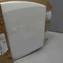 Bemis 1500EC Durable Wooden Toilet Seat, Easy Clean Hinges, Made in USA, Elongated, White