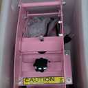 Hat Press, Hat Press Heat Machine for Caps, Hat Heat Press with 2 Platens and HTV Iron On for Vinyl, Sublimation, Heat Transfer (Pink)