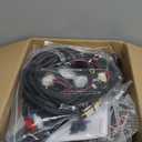 10L0L Deluxe Headlight Tail Light Kit for EZGO TXT Golf Cart, with Daytime Running Lamp High Low Beam Headlight Turn Signal Taillight Brake Hazard Flasher