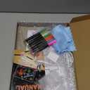 16" Led Drawing Board for Kids with 18 Tracing Stencils - Light up Led Note Board, 2026 Birthday Gifts for Boys Girls Ages 5 6 7 8 9 10 12+ Year Old, Magic Glow Art Toys for 6 7 8 9 10 Year Old, 39PCS (White)