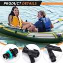 SUP Pump Hose, Inflation Hose for Portable Electric Air Pump, Quick Connect Adapter for Stand Up Paddle Board, Boat, Pool, Air Mattress, Inflatable Tent