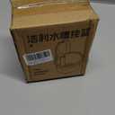 Hanging Food Waste Catcher for Sink, Sink Strainer Basket with Press Dumping, Self-Cleaning Design  Food Strainer for Sink, Faucet-Mounted Trash Catcher for Kitchen (Green)