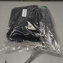 Black Curtains 84 Inches Long for Living Room,Light Filtering Semi Sheer Gothic Halloween Boho Farmhouse Linen Curtain Drapes 84 Inch Length 2 Panels Set for Bedroom,Moody Mid Century Modern Decor