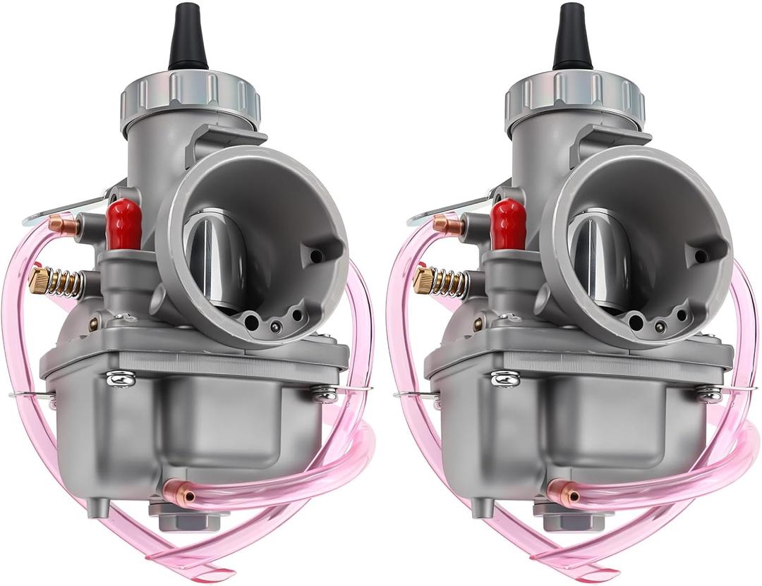 Carbman 2 Pcs Compatible with Mikuni VM32 Carburetor For Honda CB350 CB350G CB360G CB360T CL350 1968-1973 Carb